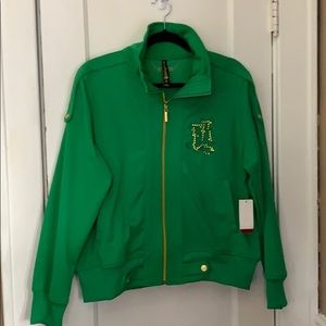Green and gold jacket